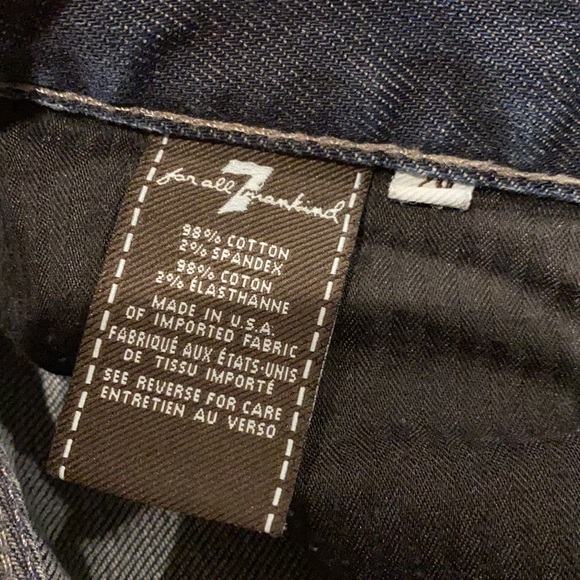 7 for all mankind SLIMMY size 29 - Picture 3 of 5